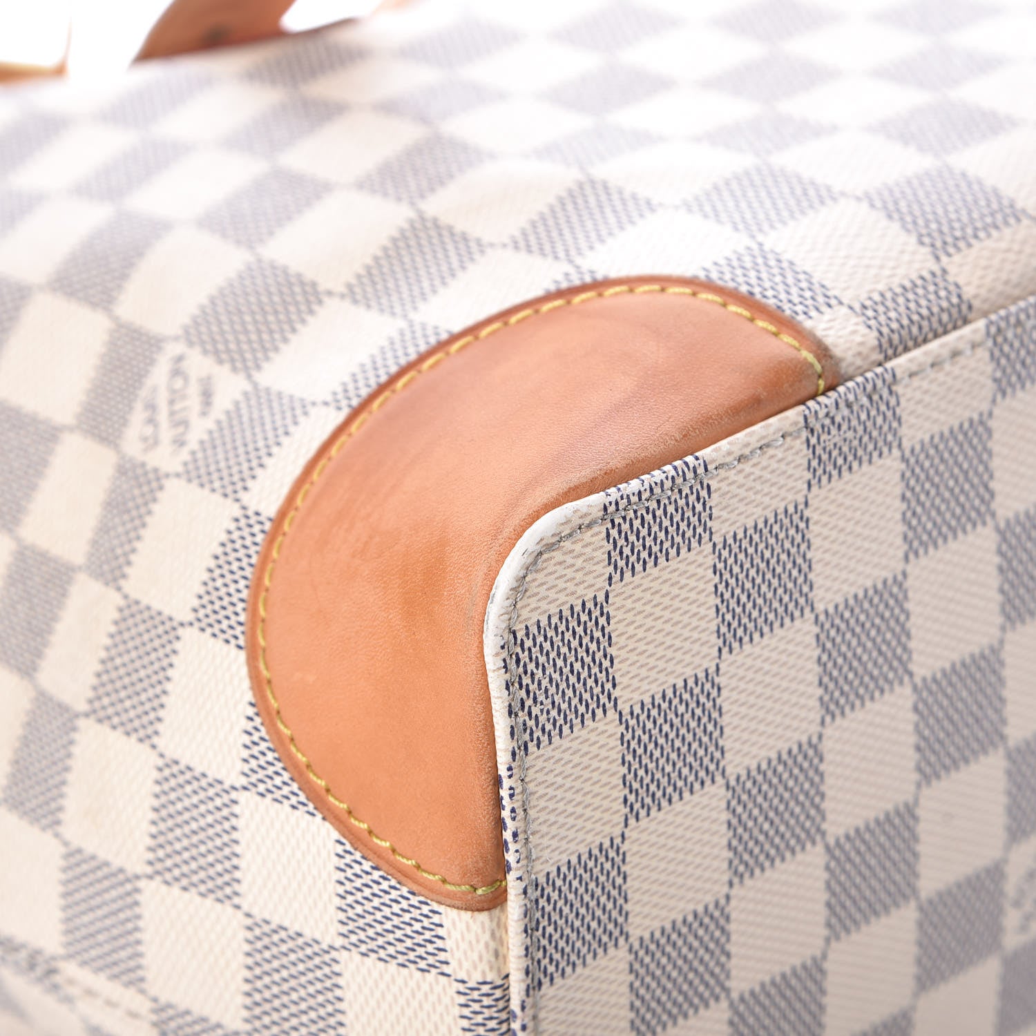 Louis Vuitton Damier Azur Hampstead MM 8 of 11