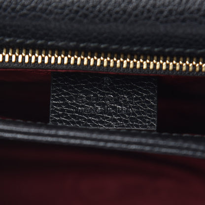 Gucci Grainy Calfskin Small Zumi Shoulder Bag Black 6 of 12