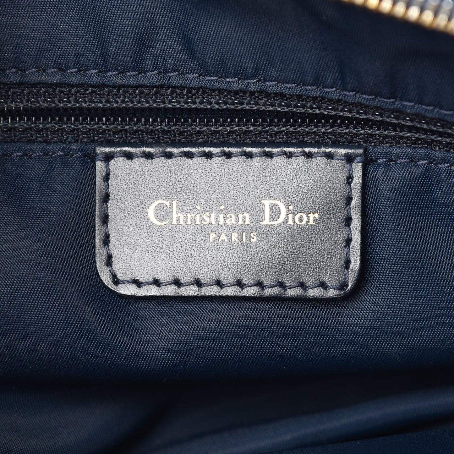 Monogram Double Saddle Bag Blue