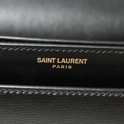 Saint Laurent Calfskin Medium Monogram Sunset Black 6 of 12