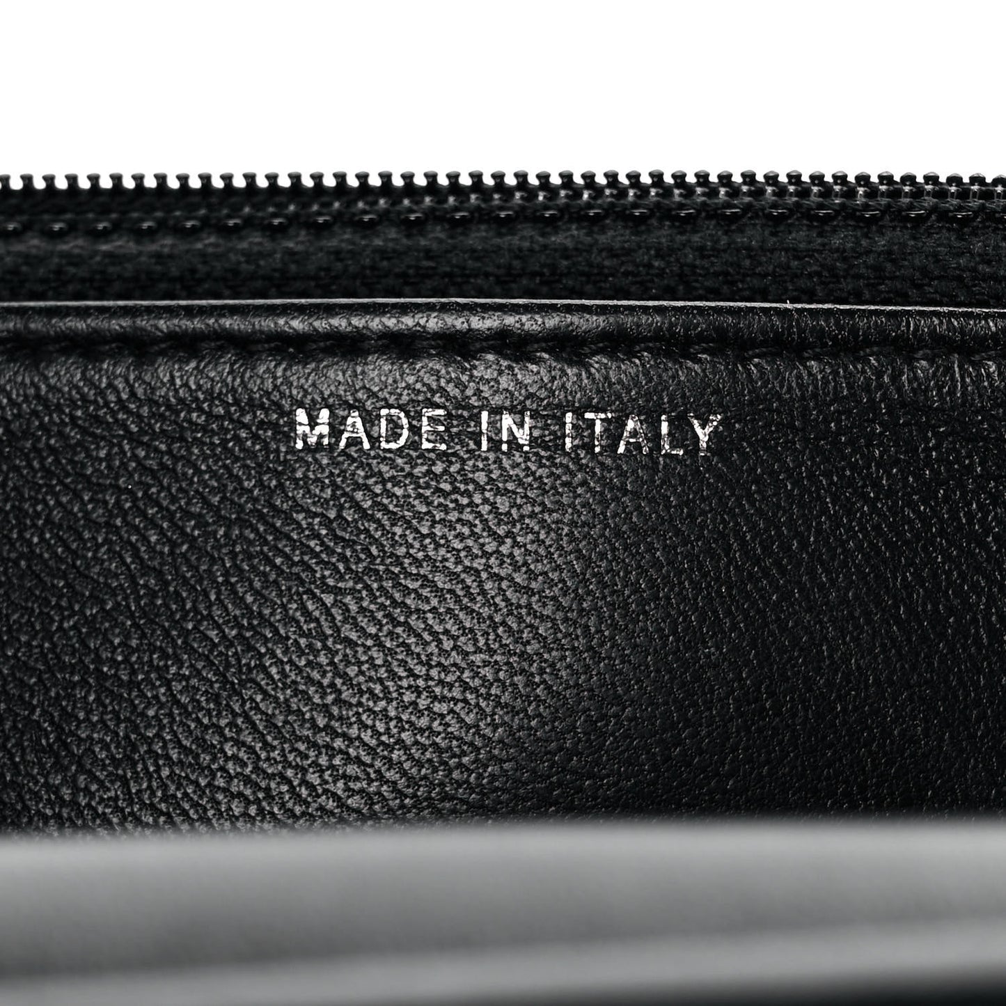 Lambskin Quilted Boy Wallet On Chain WOC Black