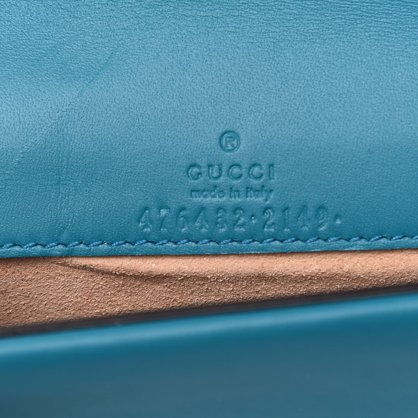 Velvet Super Mini Dionysus Shoulder Bag Pavone Cyan