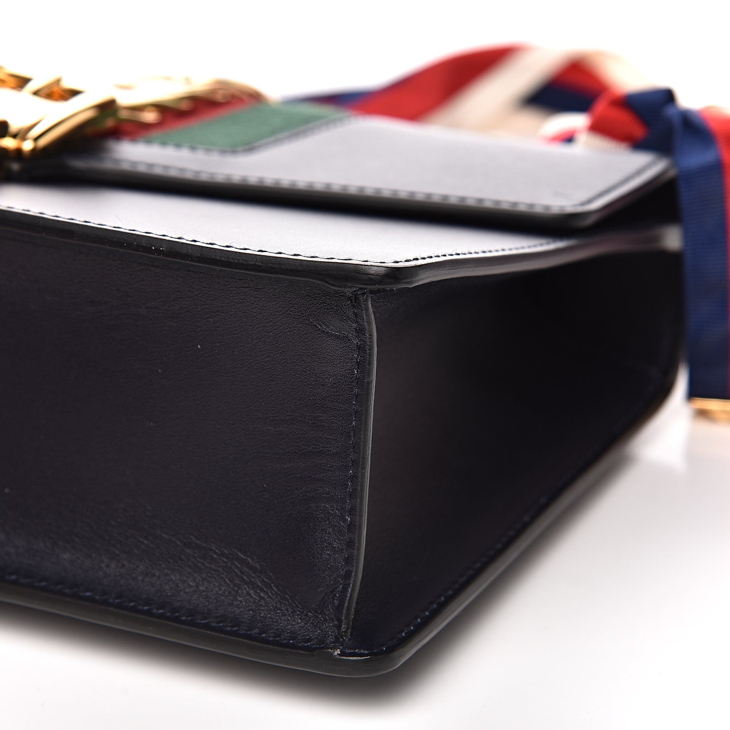 Calfskin Small Sylvie Shoulder Bag Black