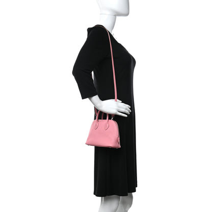 Hermes Chevre Mysore Mini 1923 Bolide Rose Confetti 2 of 10