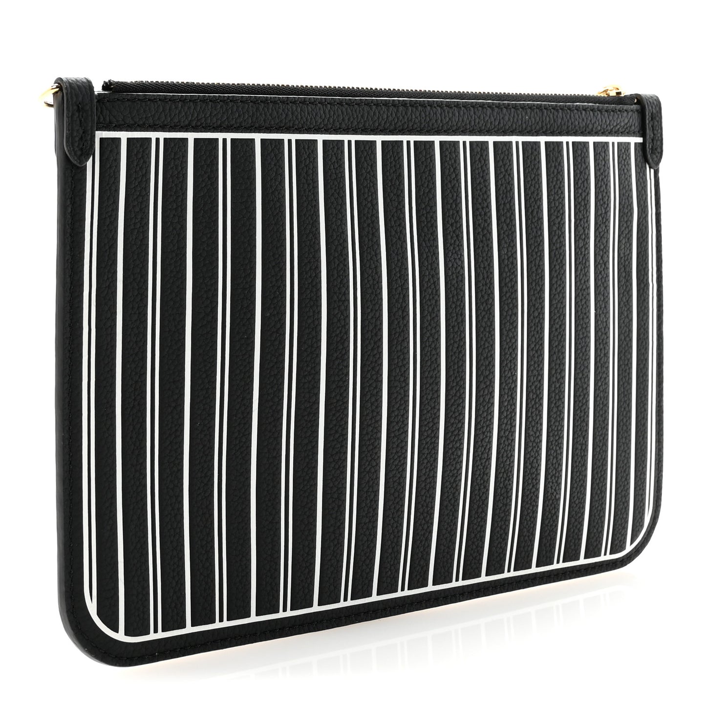 Calfskin Neverfull Inside Out MM Pochette Black