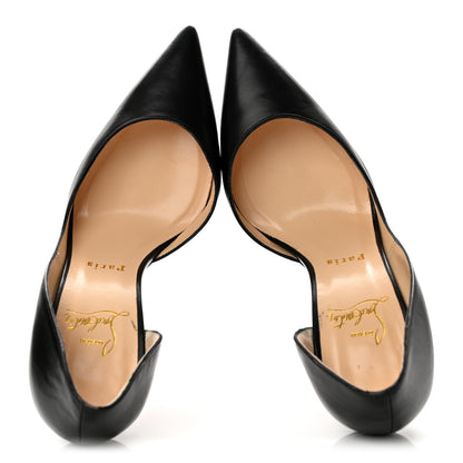 Christian Louboutin Shiny Nappa Iriza 100 Pumps 37 Black 2 of 11