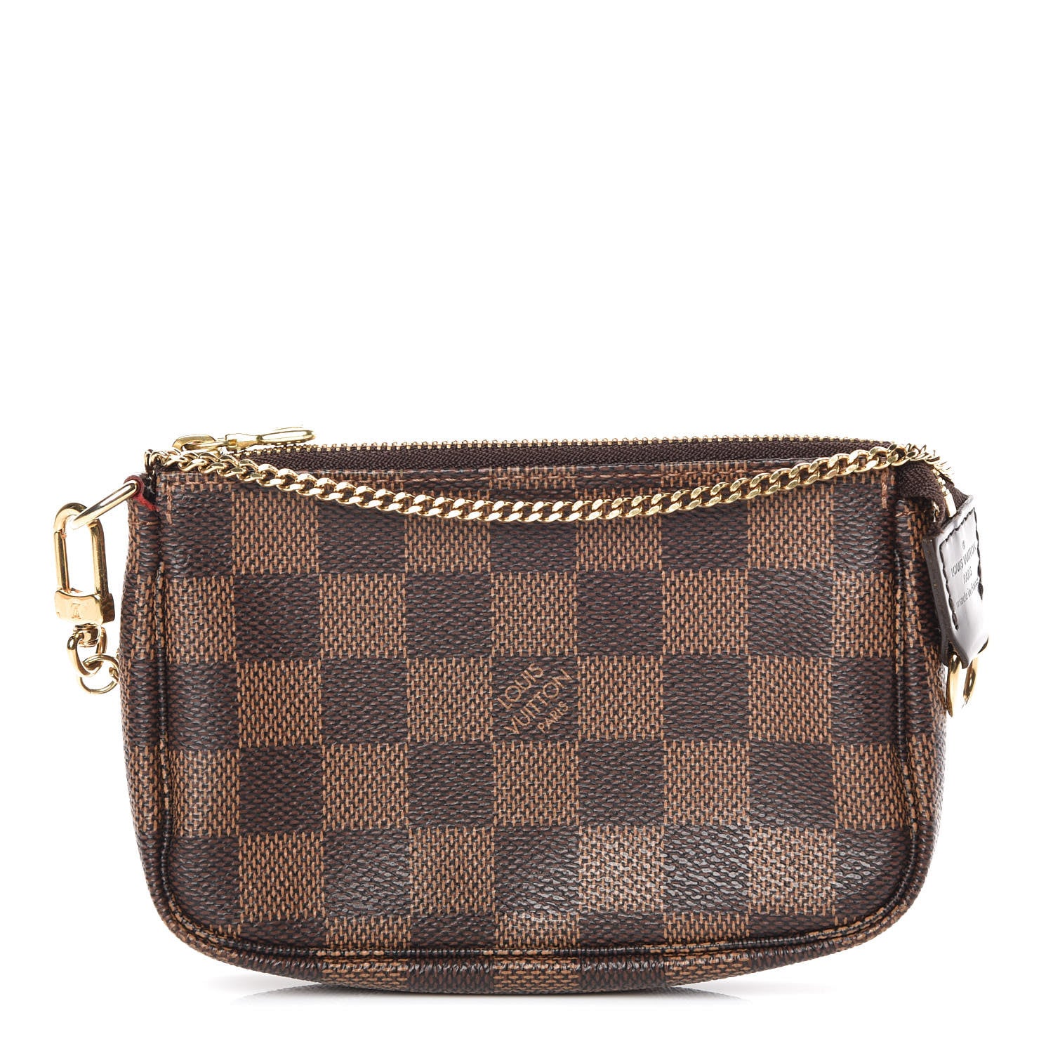Louis Vuitton Damier Ebene Mini Pochette Accessories 1 of 9