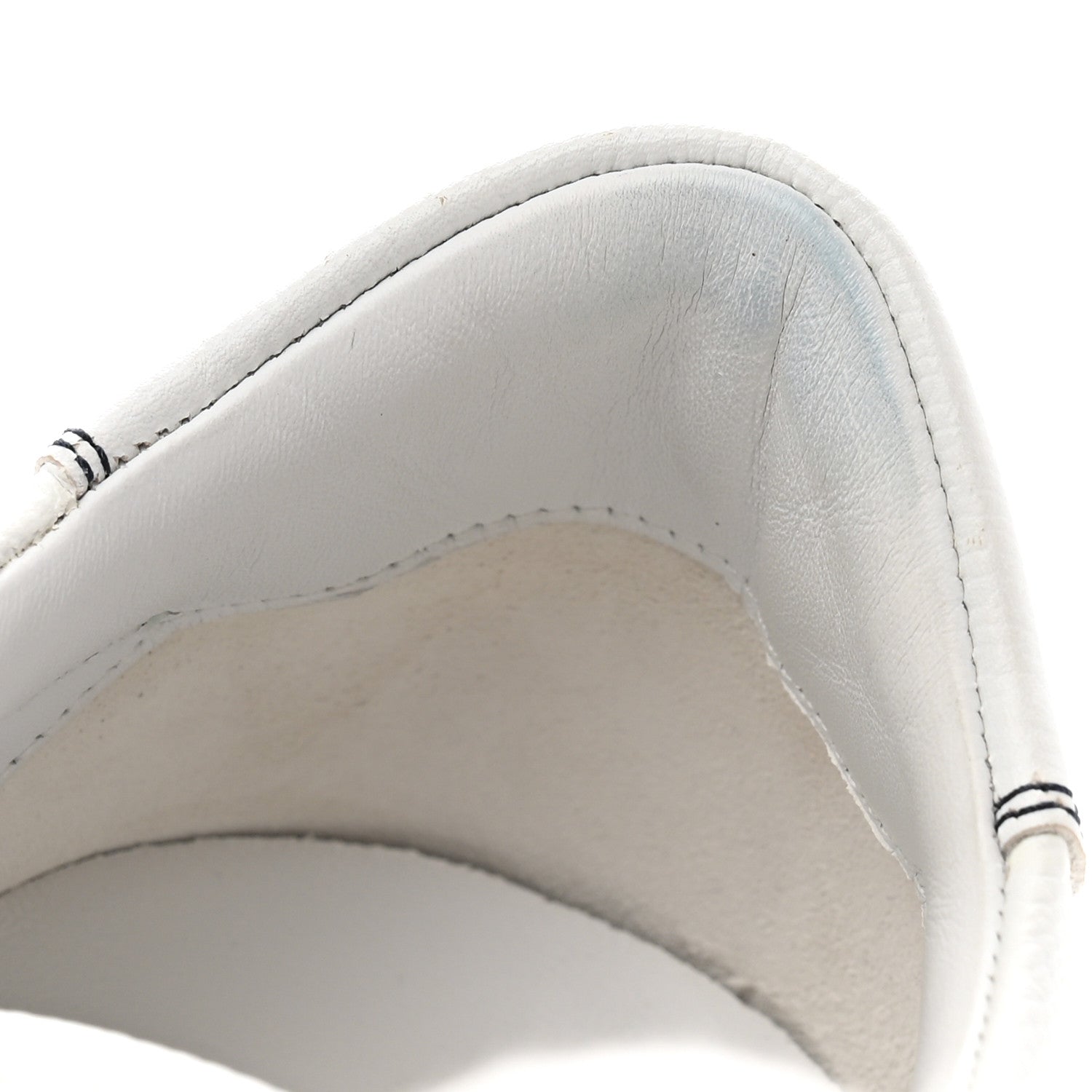 Hermes Epsom Mens Boomerang Sneakers 43 White 10 of 11