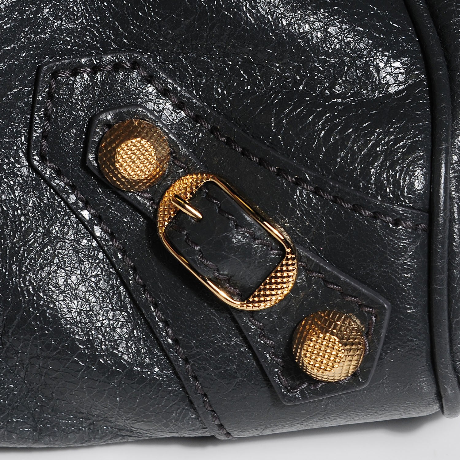 Balenciaga Agneau Giant 12 Gold Hardware Velo Gris Fossile Anthracite 8 of 14
