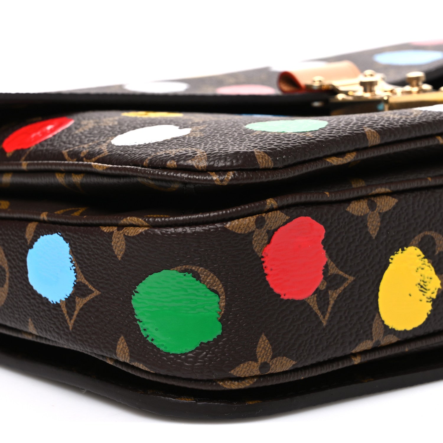 Louis Vuitton LV x YK Monogram Painted Dots Pochette Métis 8 of 9