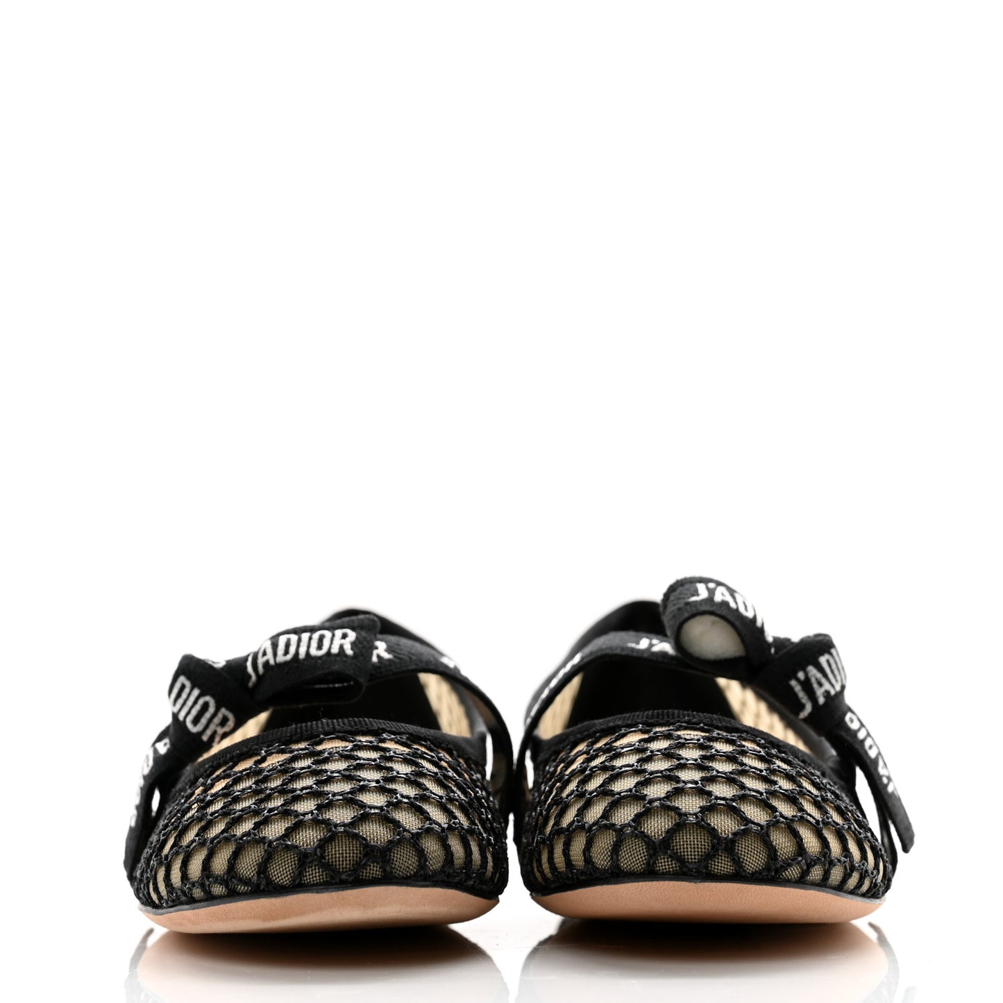 Resille Ribbon Miss J'Adior Ballet Flat 39.5 Black