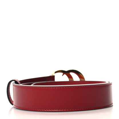 Gucci Plutone Calfskin Double G 30mm Belt 75 30 Rosso 2 of 5