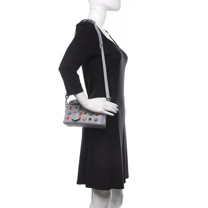 Fendi Vitello Dolce Studded Mini By The Way Boston Bag Light Purple Multicolor 2 of 13