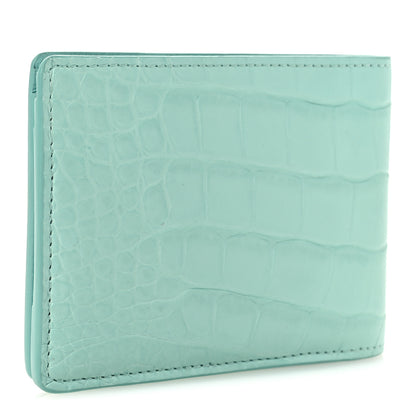 Louis Vuitton Alligator Multiple Wallet Lagoon 3 of 7