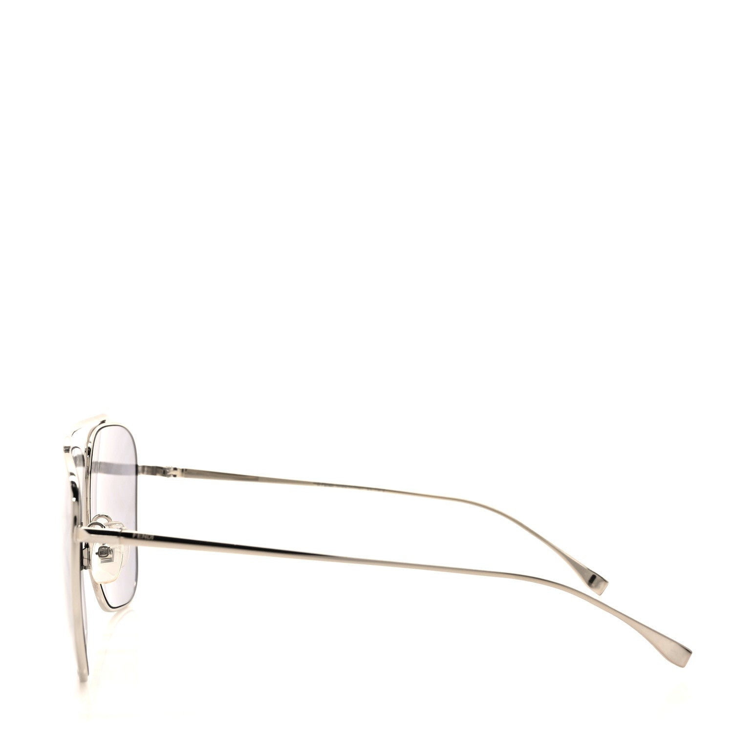 Fendi Metal Aviator FF Sunglasses FF0406/S Gold 3 of 7