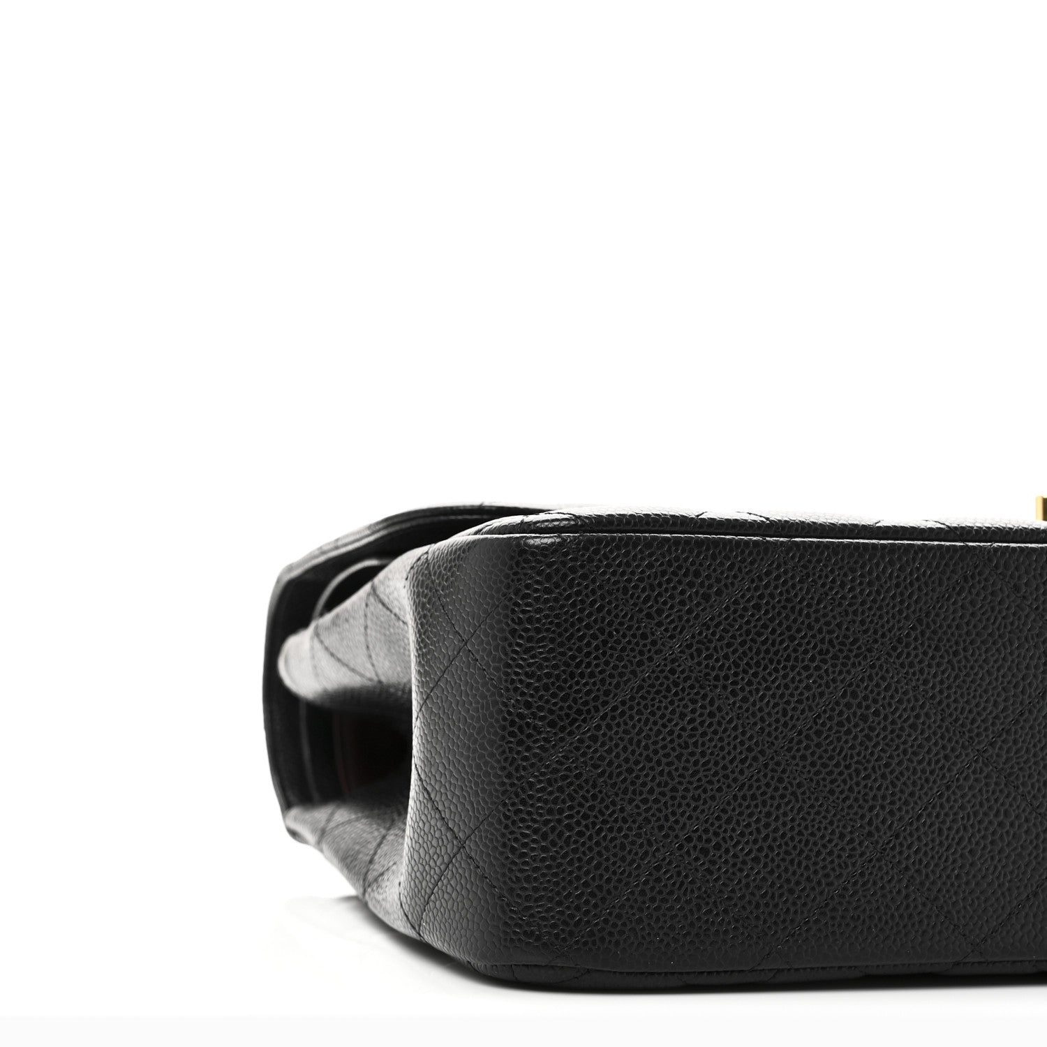 Chanel Caviar Quilted Jumbo Double Flap Black 10 of 12
