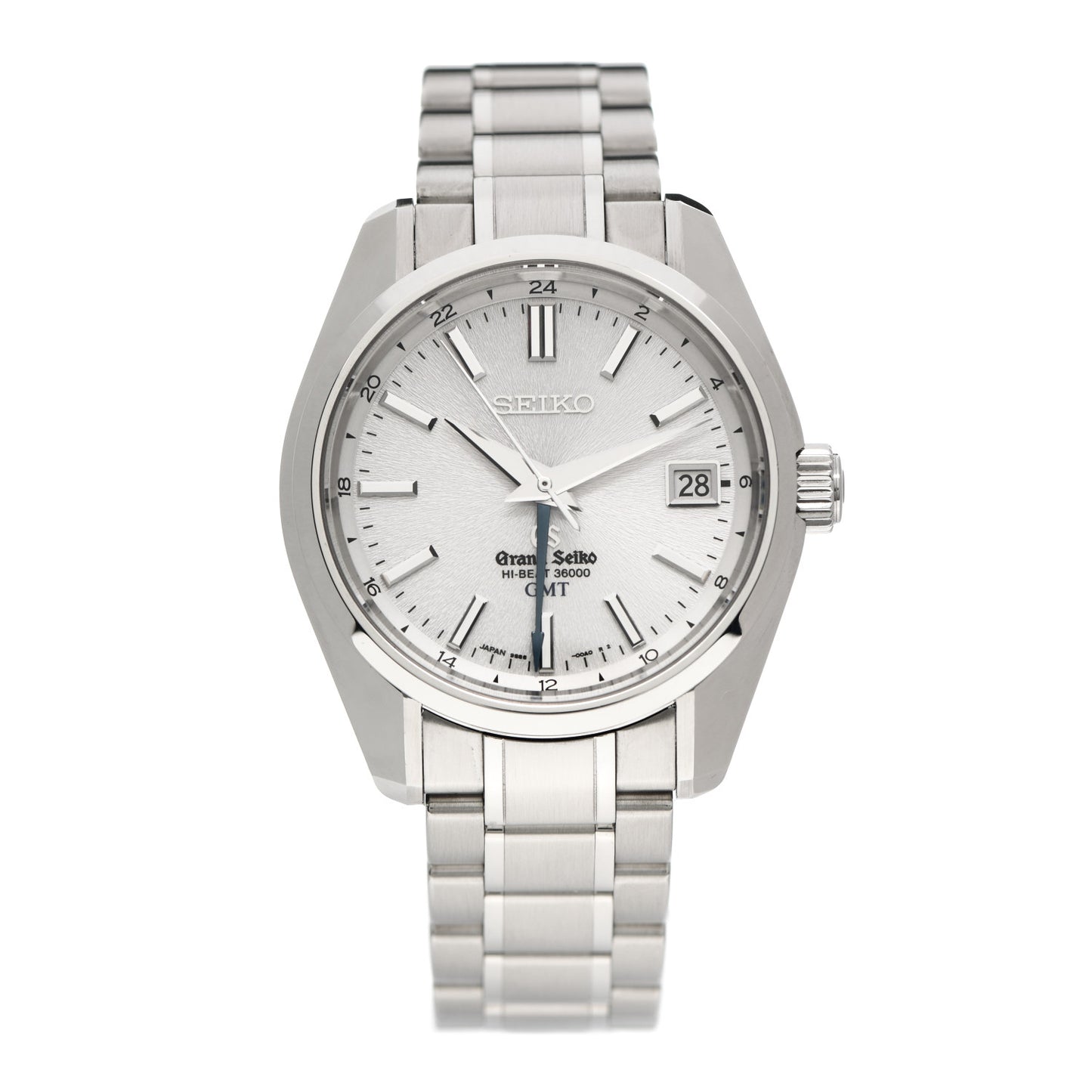 Stainless Steel 40mm Mechanical High-Beat 36000 GMT Automatic Watch SBGJ011