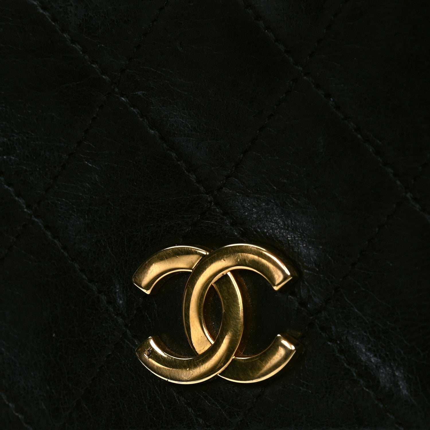 Chanel Lambskin Quilted Small Single Flap Black 5 of 6
