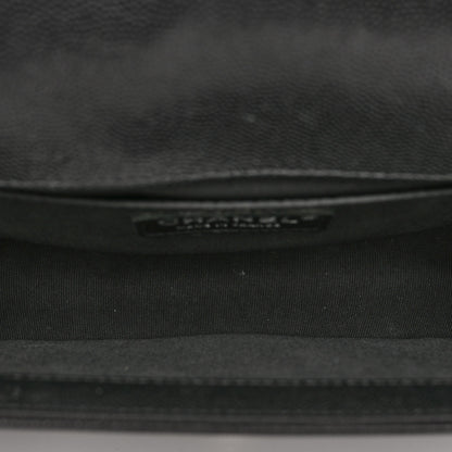 Chanel Caviar Quilted Medium Boy Flap Black 5 of 11