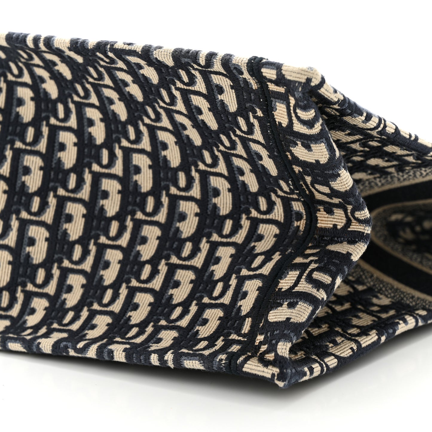 Oblique Large Book Tote Blue Multicolor