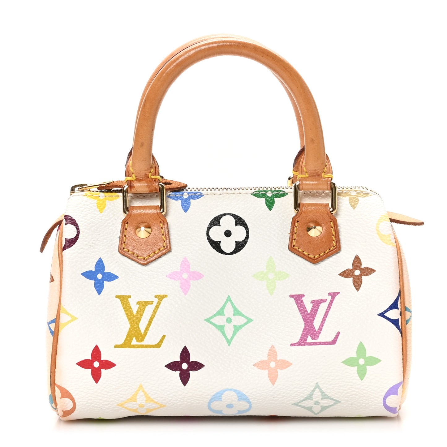 Monogram Multicolor Mini Sac HL Speedy White