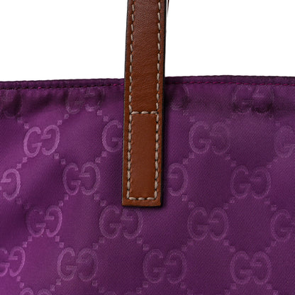 Gucci Nylon Guccissima Medium Tote Purple 25 of 35