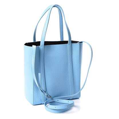 Balenciaga Calfskin XXS Everyday Tote Baby Blue Black 2 of 8