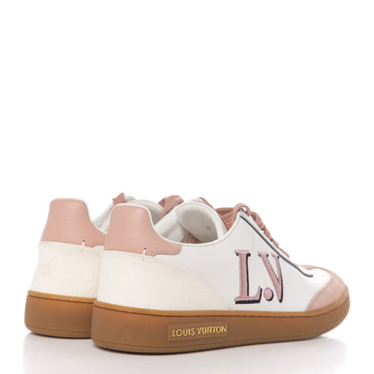 Louis Vuitton Calfskin Frontrow Sneakers 37 Rose Clair 4 of 8