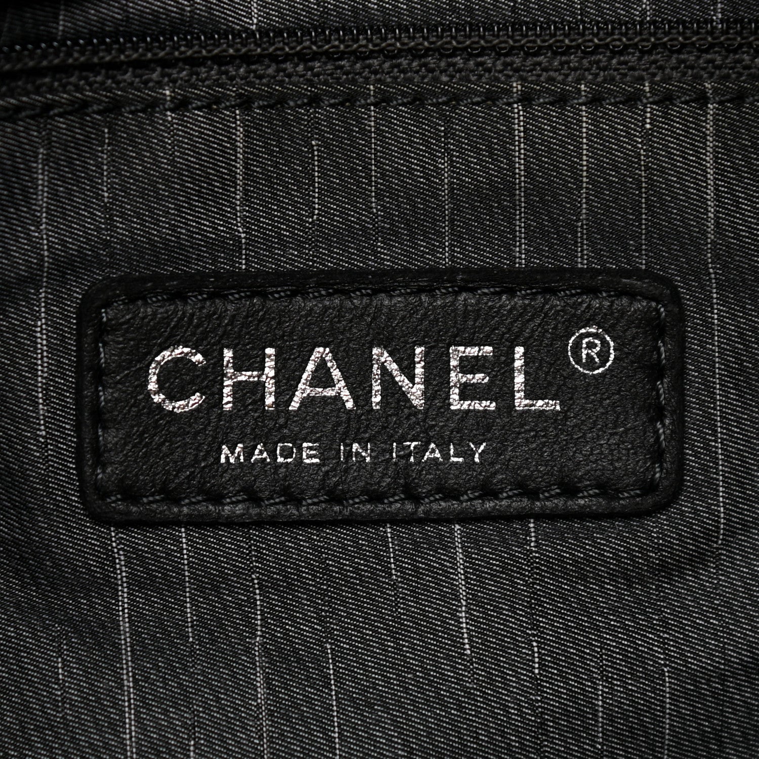 Chanel Calfskin CC Shoulder Bag Black 6 of 12