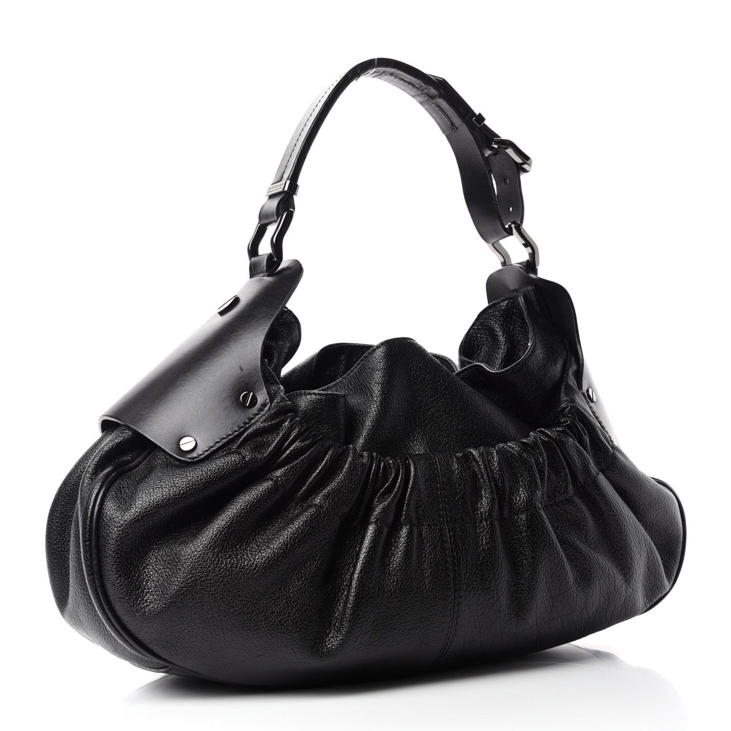 Calfskin Warrior Hobo Black