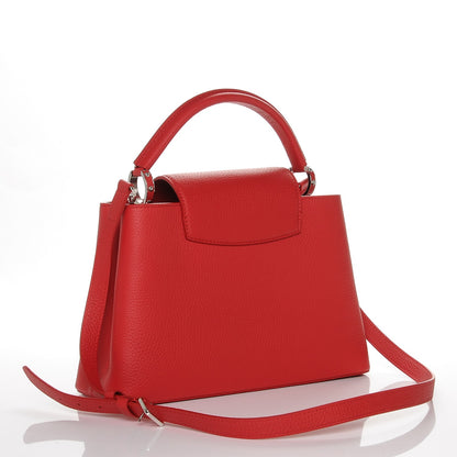 Louis Vuitton Taurillon Capucines PM Rubis 3 of 6
