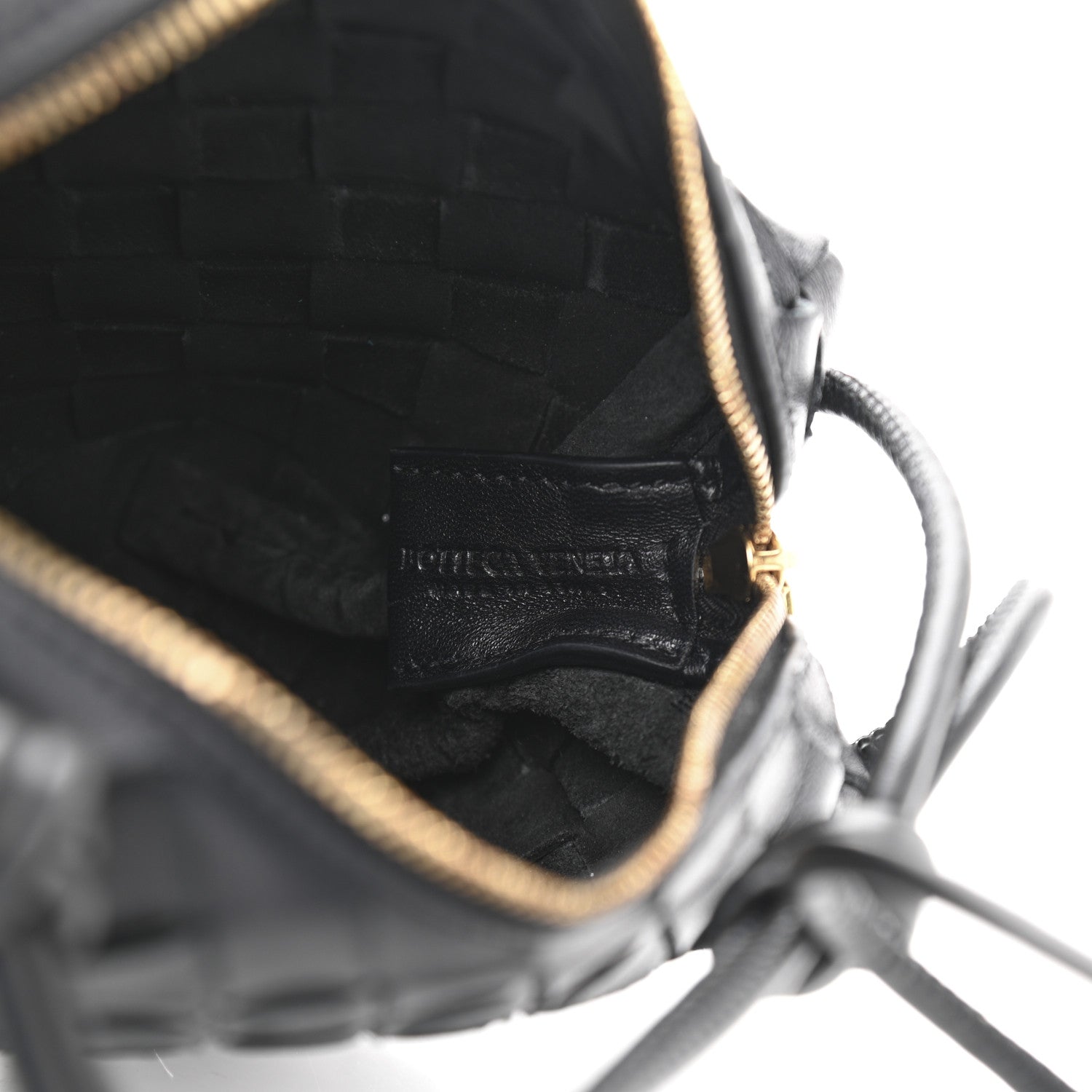 Bottega Veneta Nappa Intrecciato Mini Loop Camera Bag Black 6 of 10