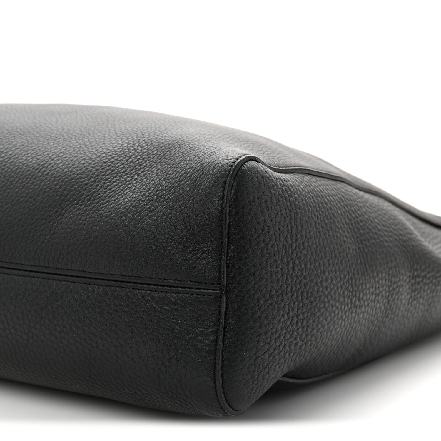 The Row Grained Calfskin Blake Hobo Black 10 of 10
