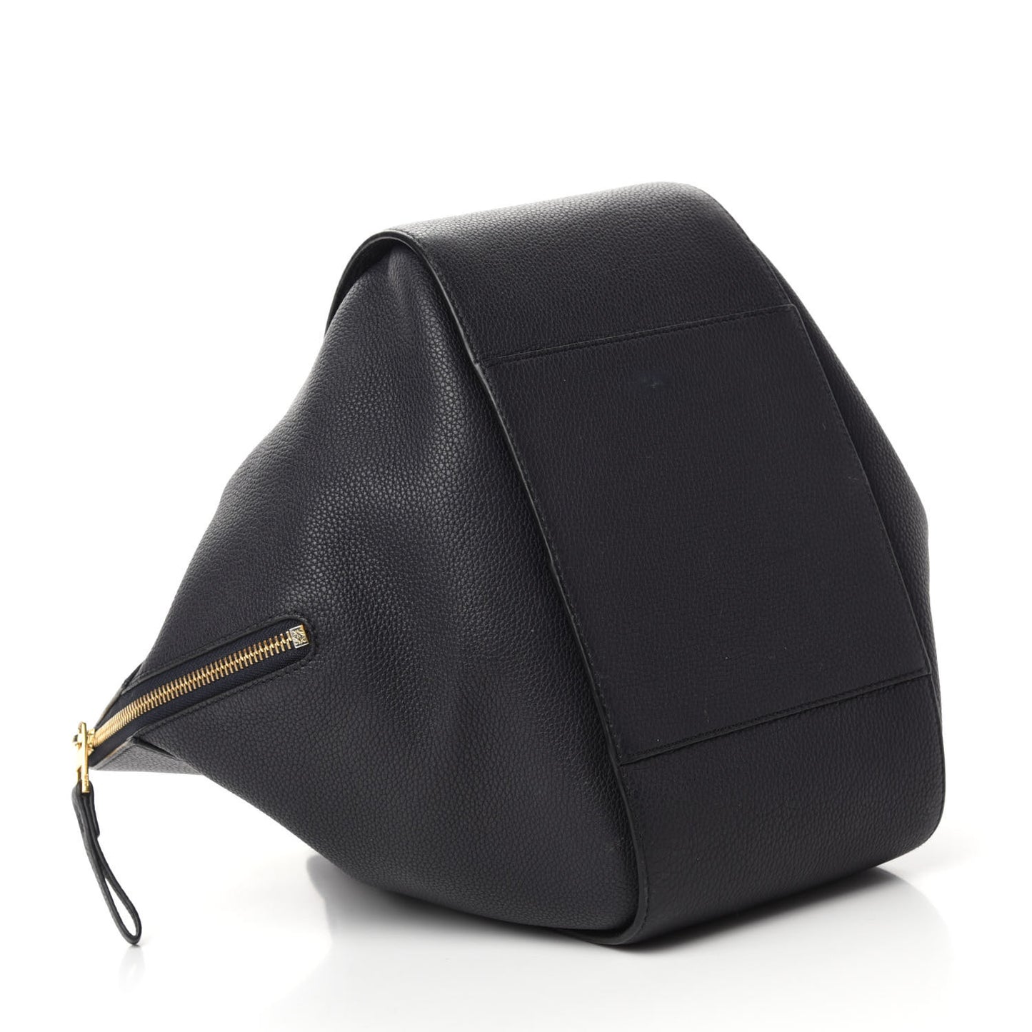 Calfskin Small Hammock Shoulder Bag Black