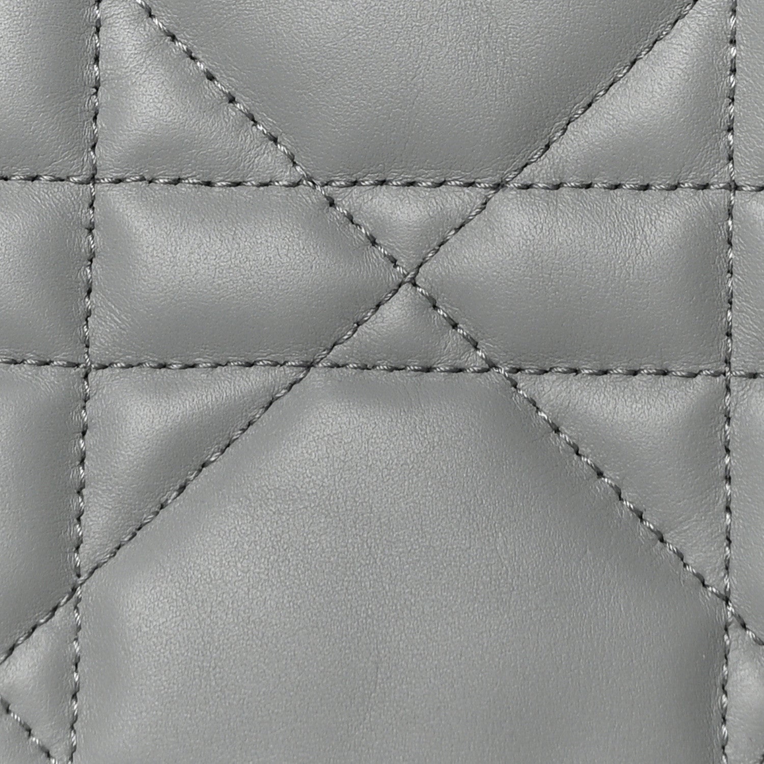 Christian Dior Calfskin Macrocannage Large Toujours Grey 10 of 12