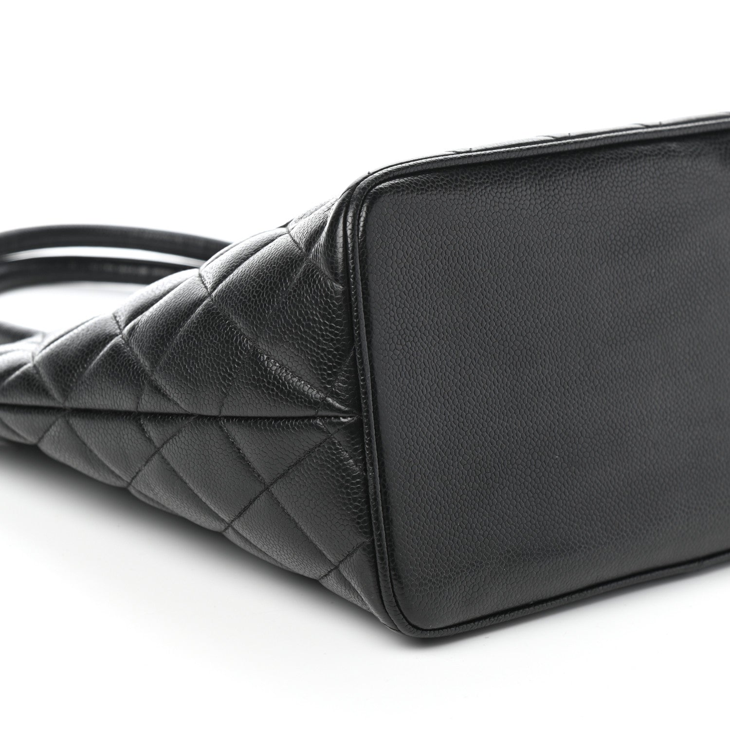 Chanel Caviar Quilted Medallion Tote Black 8 of 9