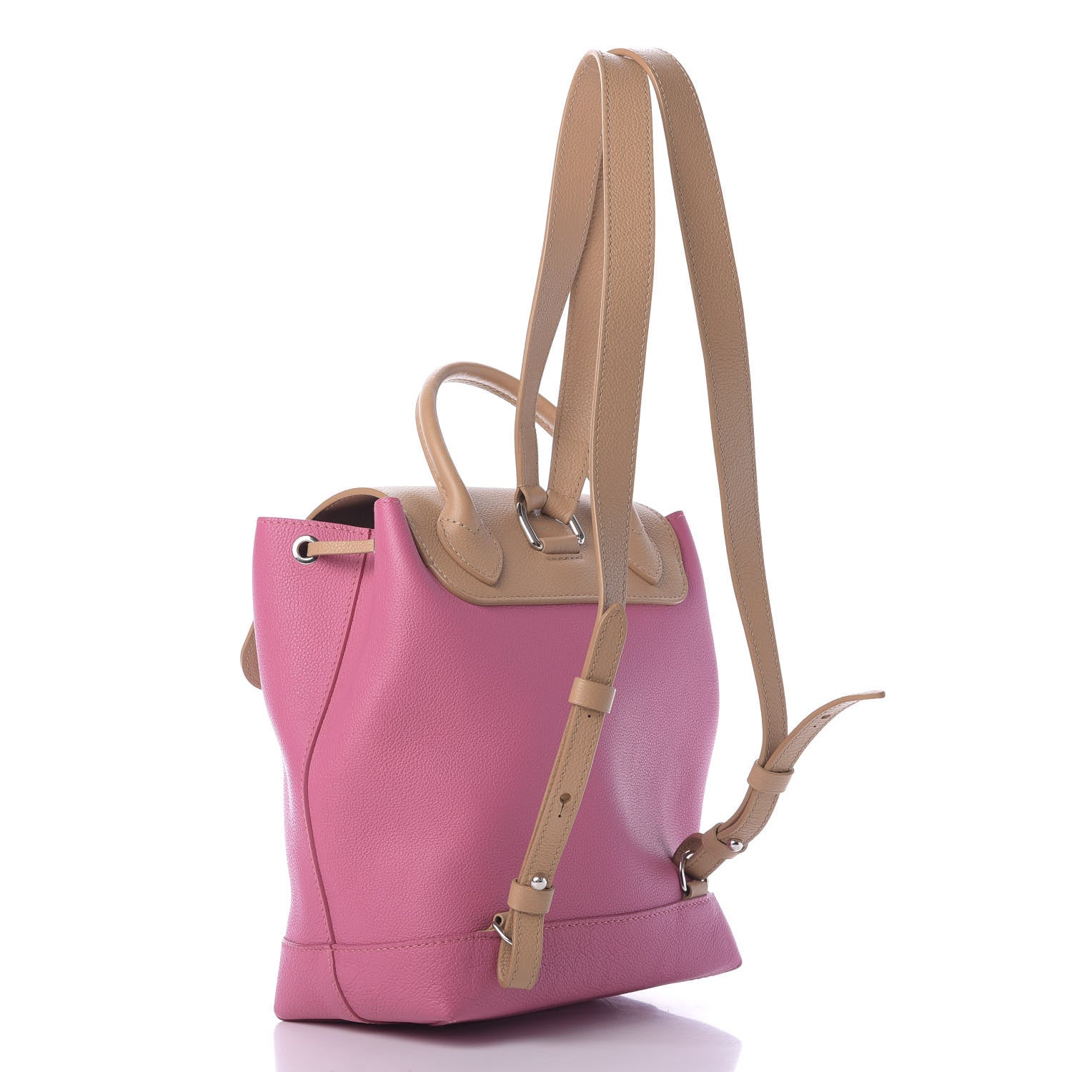 Louis Vuitton Soft Calfskin Lockme Backpack Pink 2 of 7