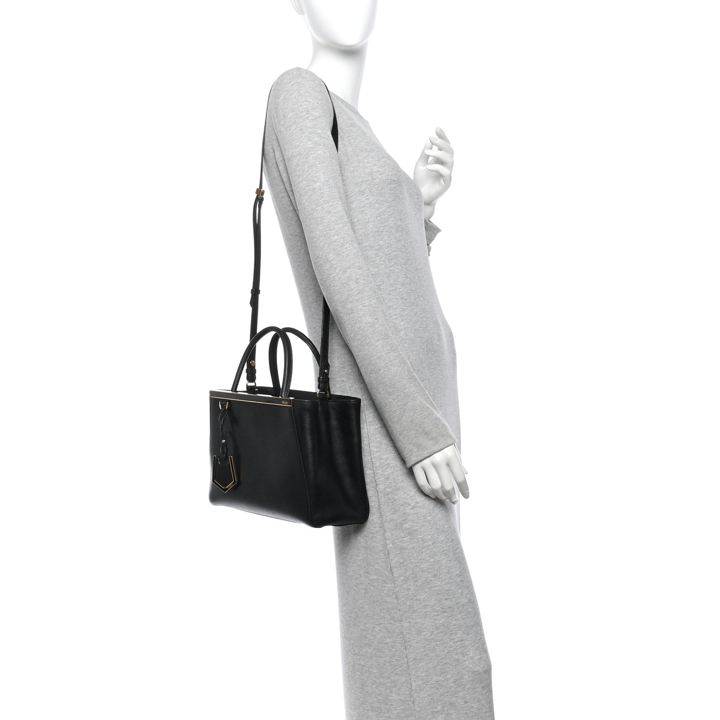 Vitello Elite Petite 2Jours Tote Black