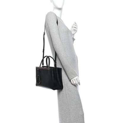 Fendi Vitello Elite Petite 2Jours Tote Black 2 of 13