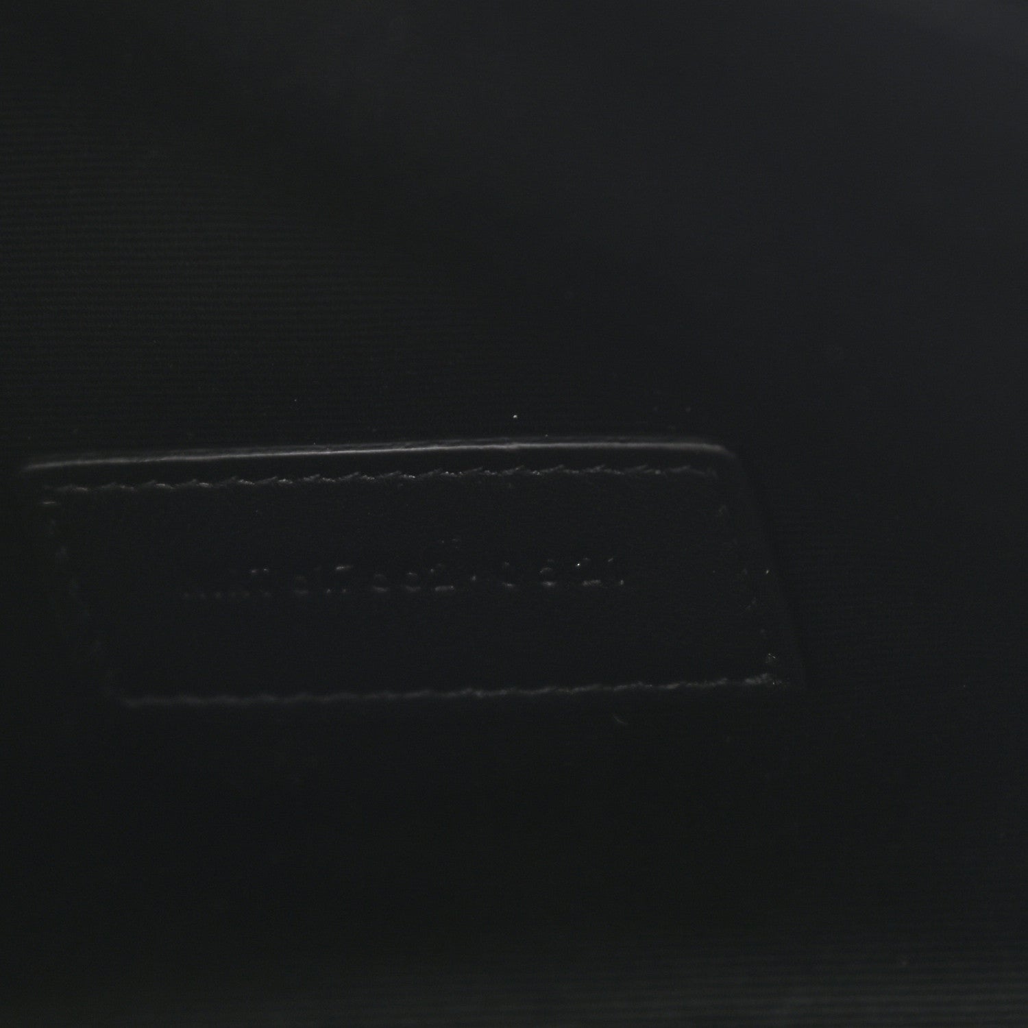 Saint Laurent Grain De Poudre Matelasse Chevron Monogram Envelope Clutch Black 7 of 8