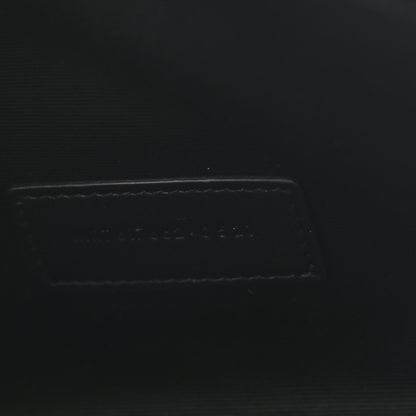 Saint Laurent Grain De Poudre Matelasse Chevron Monogram Envelope Clutch Black 7 of 8