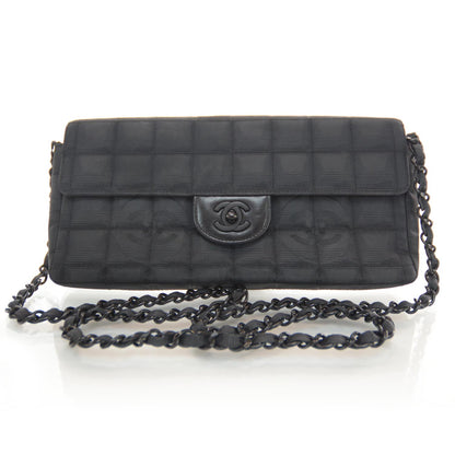 Chanel Nylon Travel East West Flap Black 1 of 10