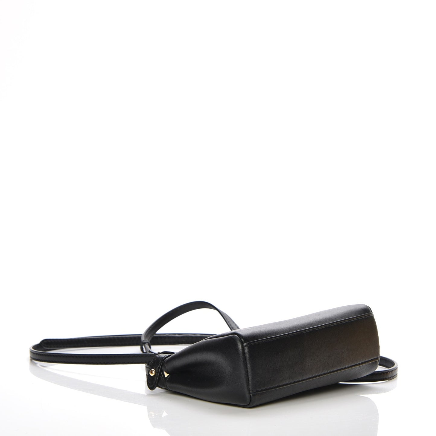 Nappa Micro Peekaboo Iconic Satchel Black