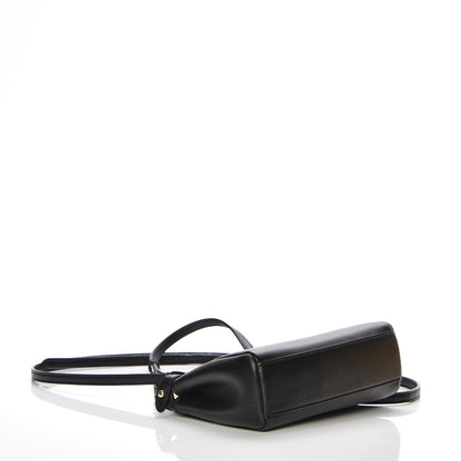 Fendi Nappa Micro Peekaboo Iconic Satchel Black 4 of 8