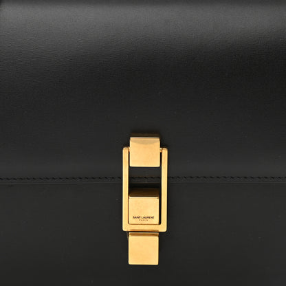 Saint Laurent Smooth Calfskin Carre Satchel Black 9 of 12