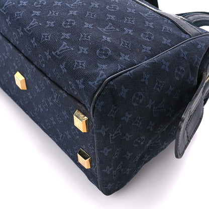 Louis Vuitton Mini Monogram Josephine PM Navy 10 of 11