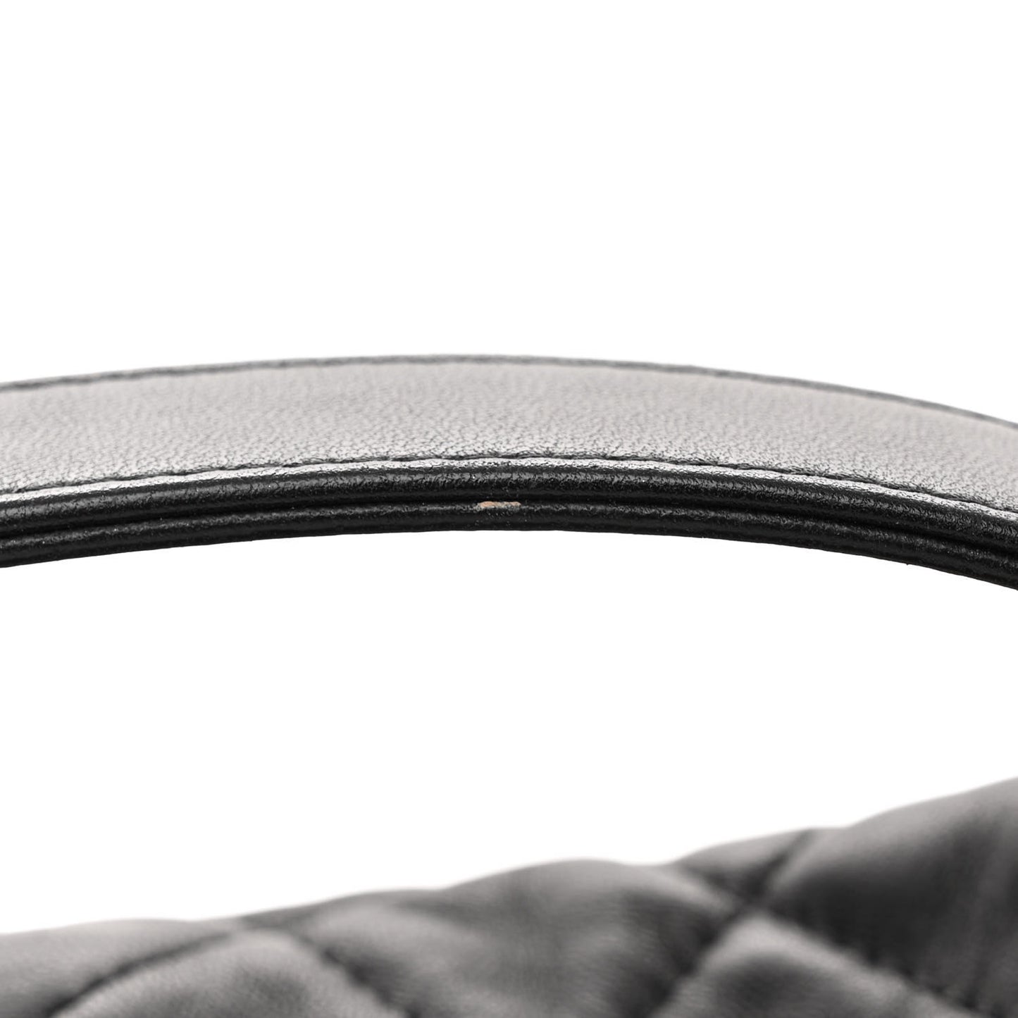 Lambskin Quilted Small Perfect Meeting Hobo Black