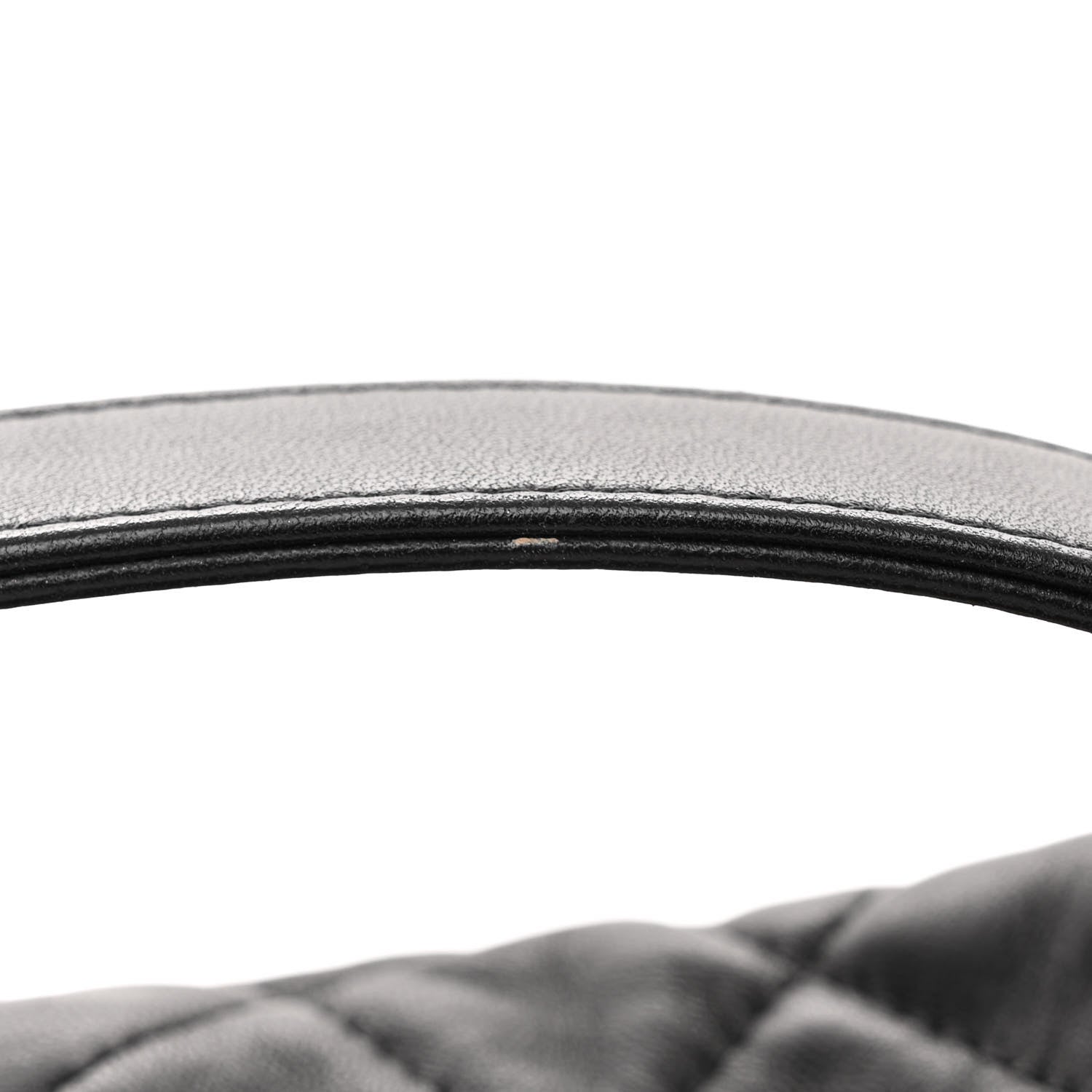 Chanel Lambskin Quilted Small Perfect Meeting Hobo Black 10 of 10
