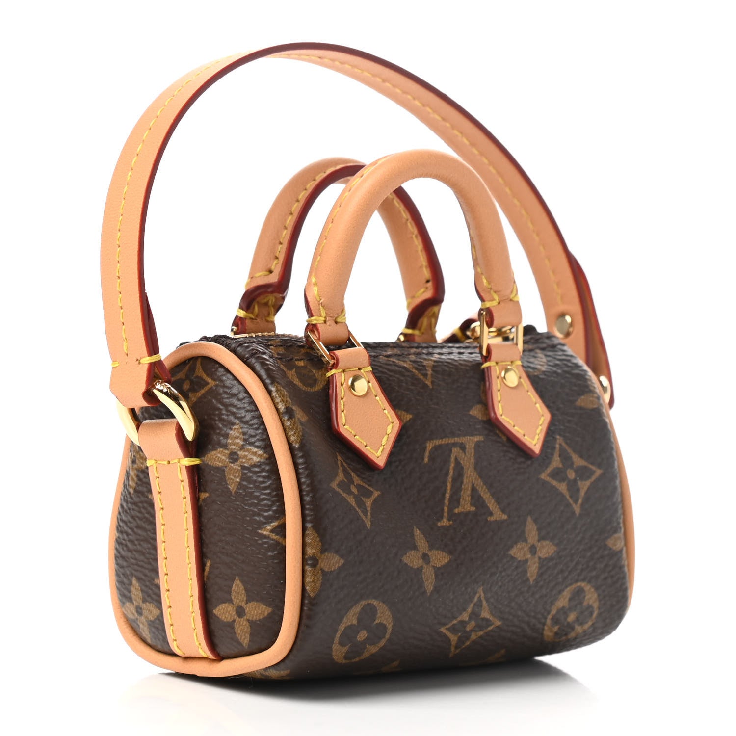 Louis Vuitton Monogram Micro Speedy Bag Charm 3 of 6