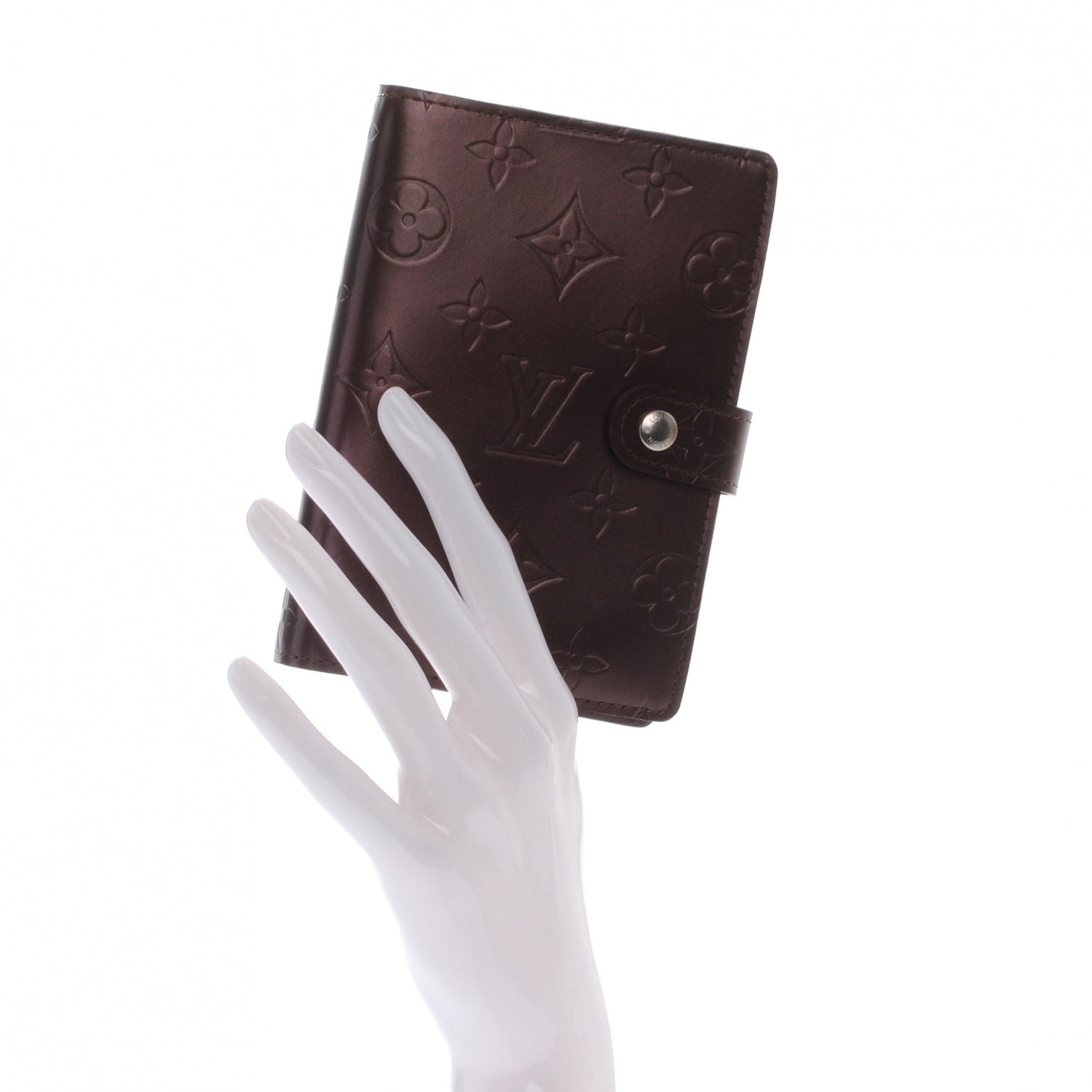 Louis Vuitton Mat Monogram Small Ring Agenda Violet 2 of 7